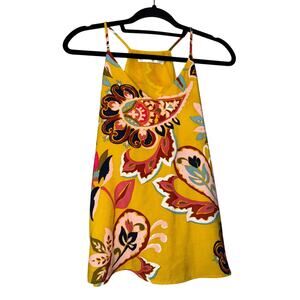 Chelsea & Theodore Sleeveless Double Lined Floral Top